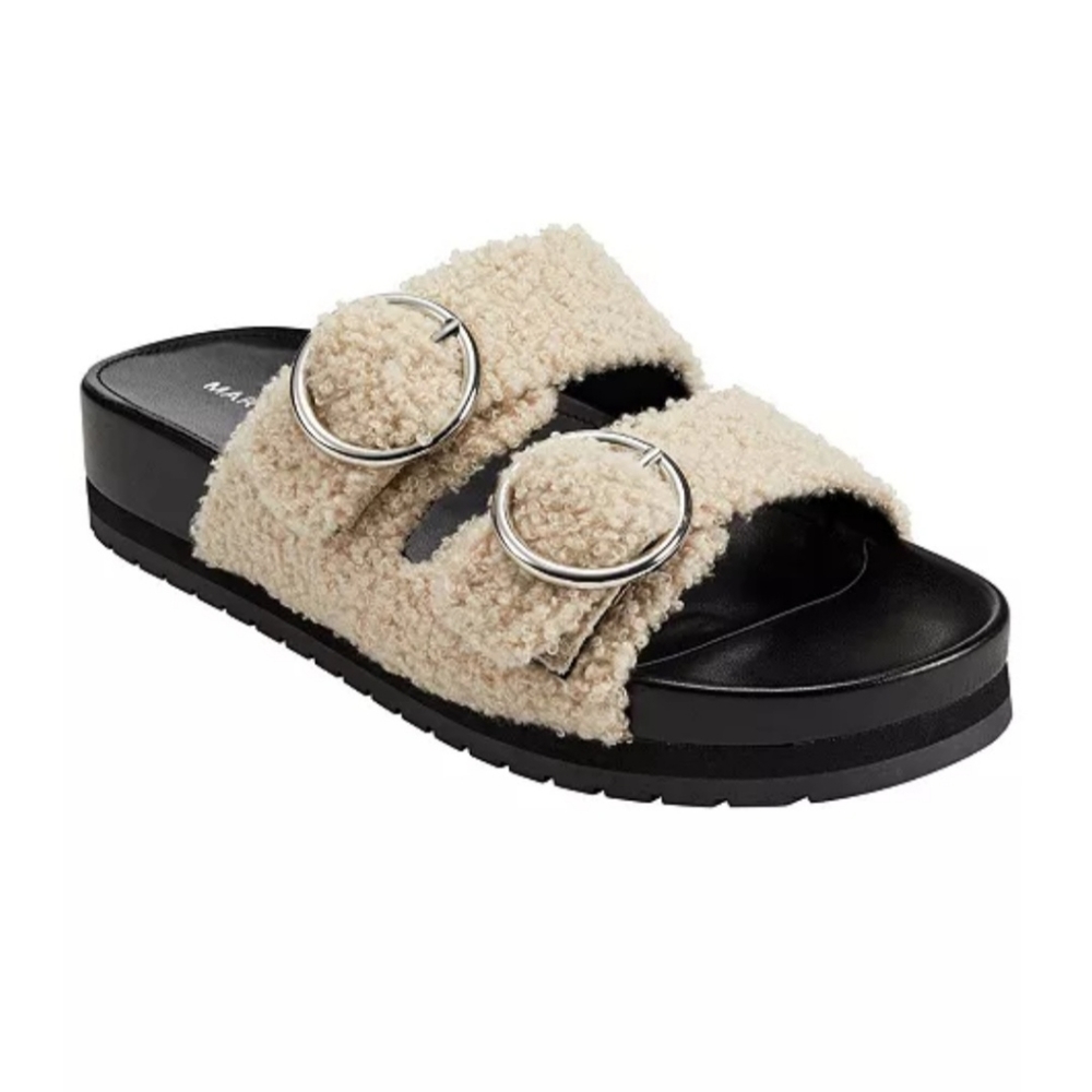 Marc Fisher Women's Keena Footbed Sandals 6M